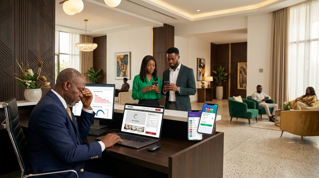 Why Many Nigerian Hotel Websites Fail to Generate Direct Bookings